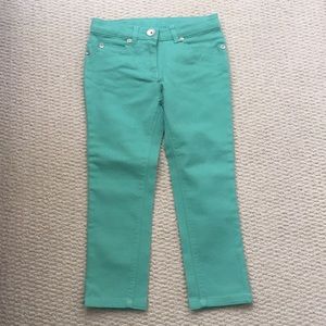 Jacadi mint green jeans